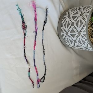 Cute homemade bracelets!